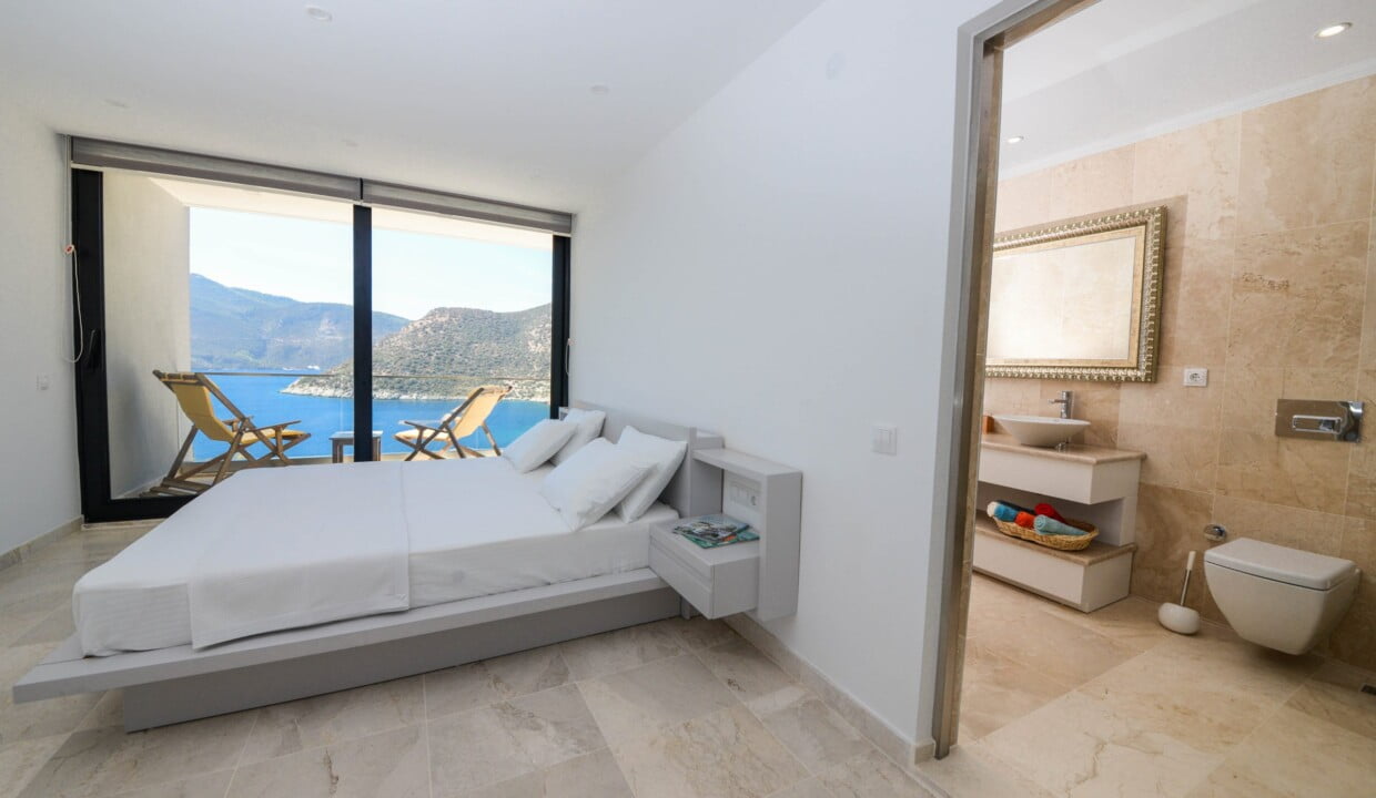 villa ozma bedroom view